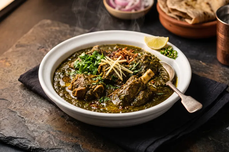 Mutton Palak
